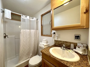 Couples Cabin with Jetted Tub Photo 4