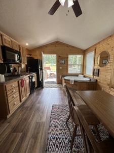 Couples Cabin with Jetted Tub Photo 2